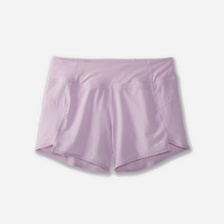 Brooks Chaser 5 NZ - Women's Running Shorts - Orchid Haze/Purple (86439-CGFW)